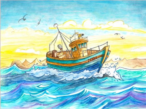 J'ai Jésus dans mon bateau (On écrit un mot pour toi (donne-nous le prénom de la personne))